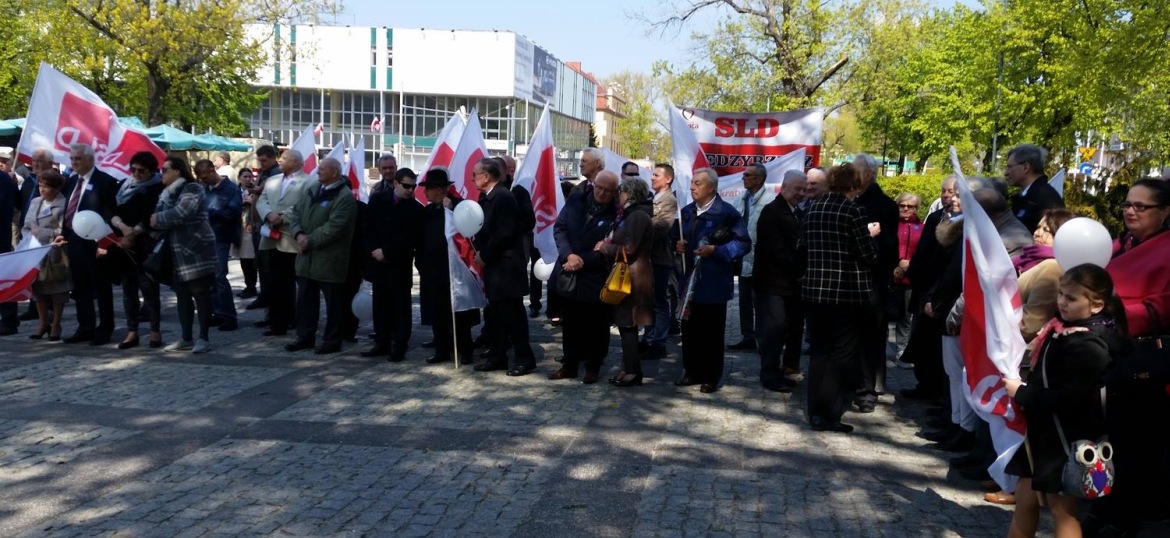 Obchody 1 maja w Zielonej Górze