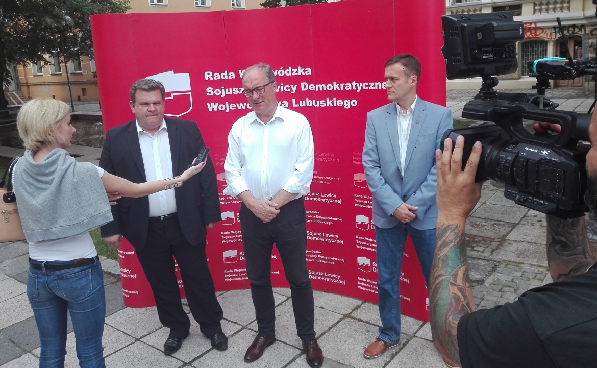 Przewodniczący Czarzasty odwiedził Lubuskie